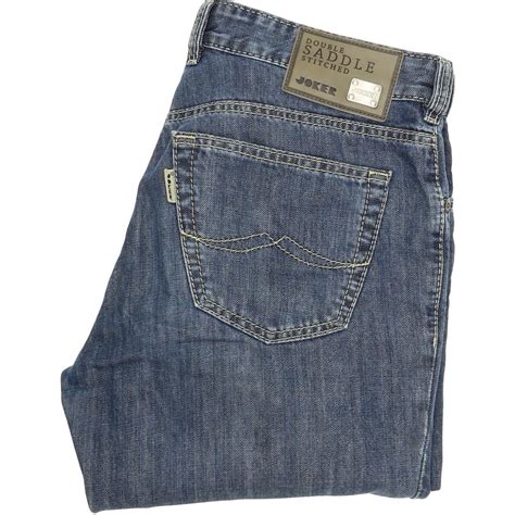 joker jeans clark double saddle stitched